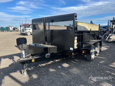 2009 Miska 10 ft T/A Lichte Kiepaanhanger