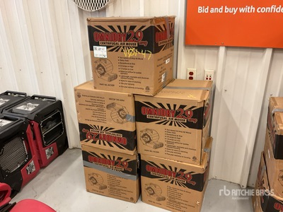 Quantity of (5) Omni Dry AC25R Compact Air Mover (Unused)