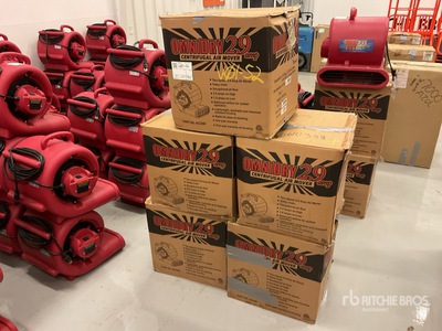Quantity of (5) Omni Dry AC25R Compact Air Mover (Unused)