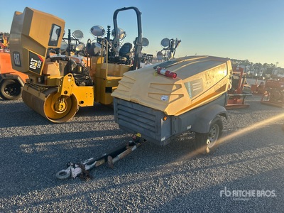2017 Atlas Copco XAS185KDT4FPE 185 cfm Mobile Air Compressor