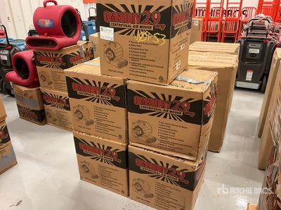 Quantity of (5) Omni Dry AC25R Compact Air Mover (Unused)