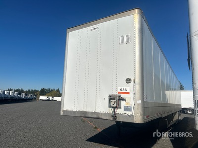 2016 Wabash 53 ft x 102 in T/A Van Trailer