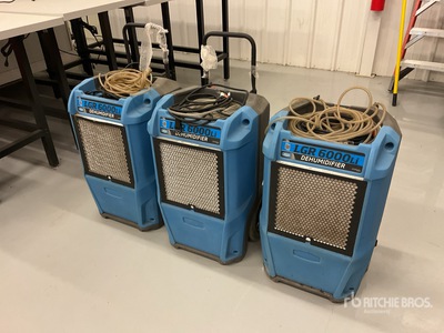Quantity of (3) Dri-Eaz LGR6000Li Luchtontvochtiger