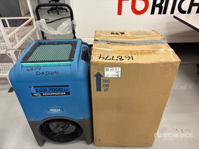 Quantity of (2) Dri-Eaz LGR7000XLI Dehumidifier
