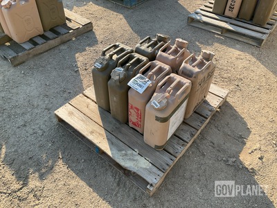 (7) Plastic Fuel Cans