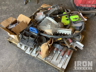Quantity of Concrete Finishing Tools