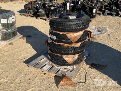 (4) Firestone LT235/85R16 Tires w/Wheels