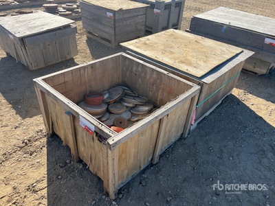Quantity of (2) Crates of Miscellaneous Mandrel Pig Parts