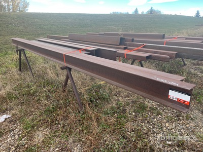 Quantity of (5) I-Beams Telaio in metallo