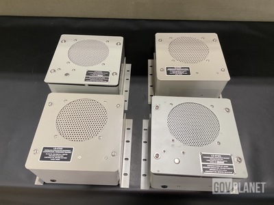 (4) Dresser Argus LS-474/U Loudspeakers