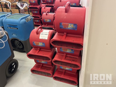 Quantity of (5) Omni Dry AC25R Compact Air Mover