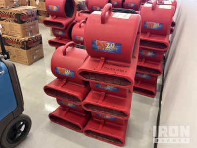 Quantity of (5) Omni Dry AC25R Compact Air Mover