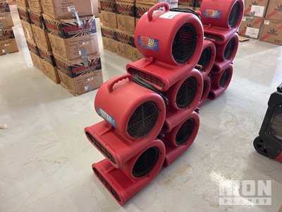 Quantity of (5) Omni Dry AC25R Compact Air Mover