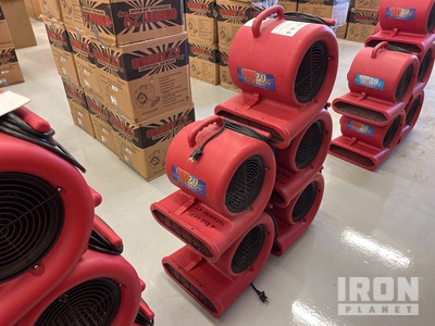 Quantity of (5) Omni Dry AC25R Compact Air Mover