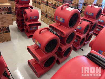 Quantity of (5) Omni Dry AC25R Compact Air Mover