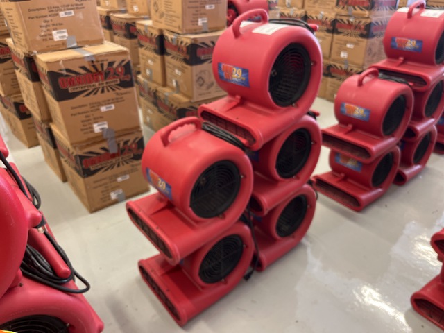 Quantity of (5) Omni Dry AC25R Compact Air Mover