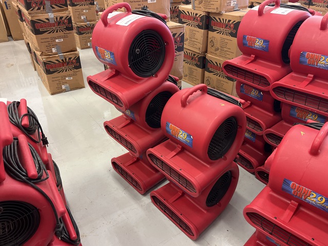 Quantity of (5) Omni Dry AC25R Compact Air Mover