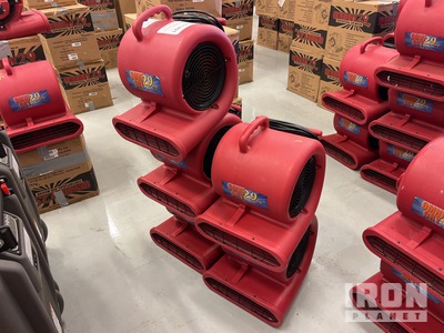Quantity of (5) Omni Dry AC25R Compact Air Mover Varios. Industrial