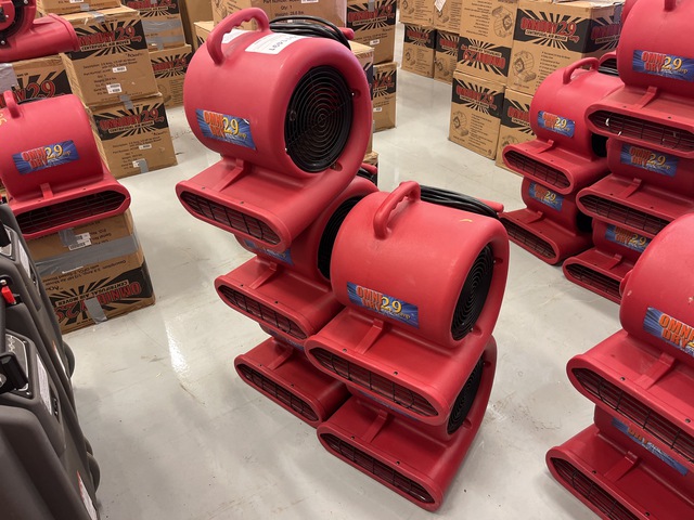 Quantity of (5) Omni Dry AC25R Compact Air Mover