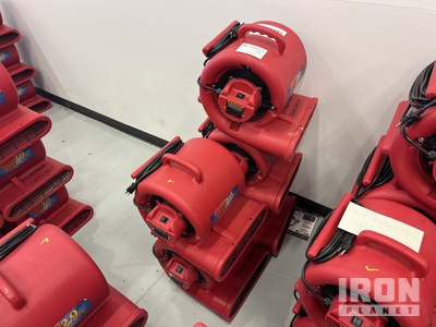 Quantity of (5) Omni Dry AC25R Compact Air Mover