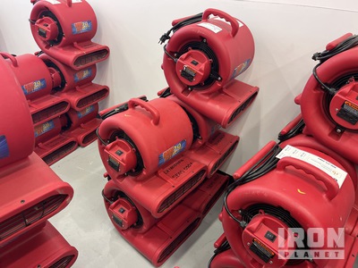 Quantity of (5) Omni Dry AC25R Compact Air Mover Varios. Industrial