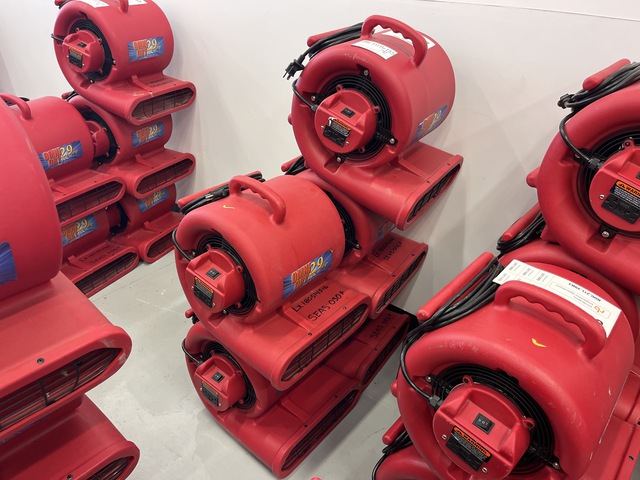 Quantity of (5) Omni Dry AC25R Compact Air Mover