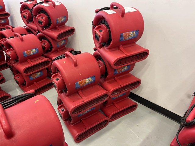 Quantity of (5) Omni Dry AC25R Compact Air Mover