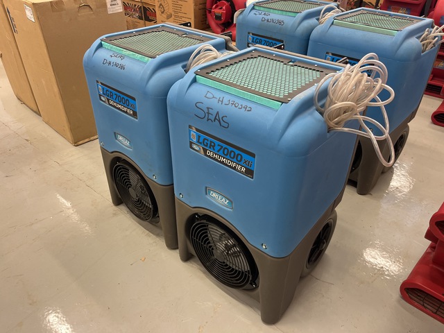 Quantity of (2) Dri-Eaz LGR7000XLI Dehumidifier