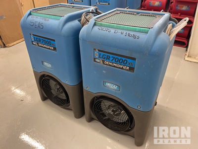 Quantity of (2) Dri-Eaz LGR7000XLI Dehumidifier
