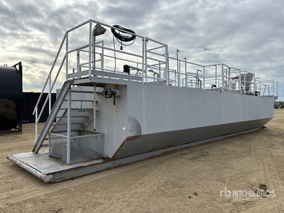 40 ft Skid Mounted Mud Mixing System