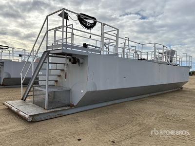 40 ft Skid Mounted Mud Mixing System