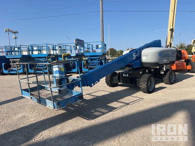 2016 GENIE S-60X 4WD Diesel Telescopic Boom Lift