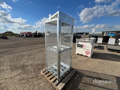 Pressurized Gas Storage Cage Varios, tienda, almacen, consumidor (Unused)