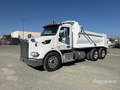 2018 Peterbilt 567 6x4 T/A Dump Truck