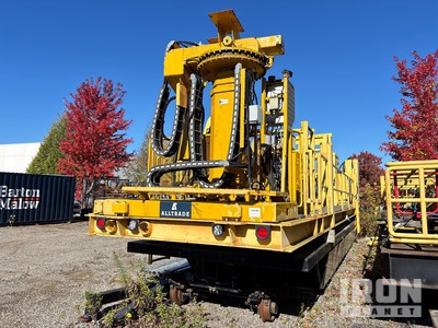 Timberland Hi-Rail Tensioning Platform Hydraulic Cable Puller and Tensioner