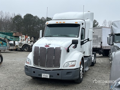 2018 Peterbilt 579 6x4 Tracteur Routier Couchette (Inoperable)