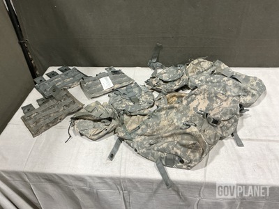 (150) M4 Three Mag Pouches, (107) Sustainment Pouches & (134) Canteen Pouches