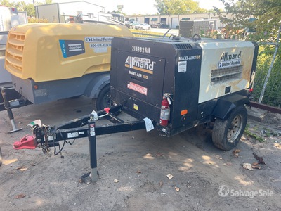 2019 Allmand Bros. Maxi-Air 185 185 cfm Mobile Luftkompressor (Inoperable)