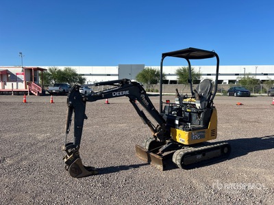 2017 John Deere 17G を見 Mini Excavator