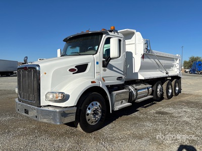 2018 Peterbilt 567 8x4 Tri/A Dump Truck