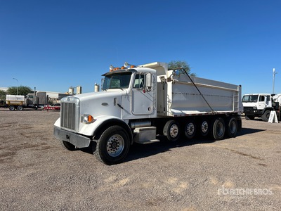 2000 Peterbilt 357 12x4 Simple 16 Five Axle Dump Truck