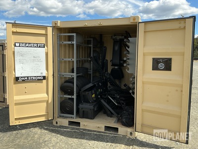 Beaver Fit Dam Strong Containerized Gym