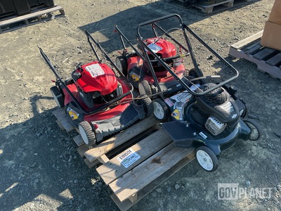 (3) Assorted Lawn Mowers