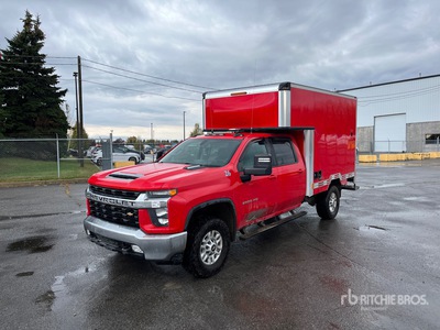 2020 Chevrolet 2500 4x4 Crew Cab Service Truck