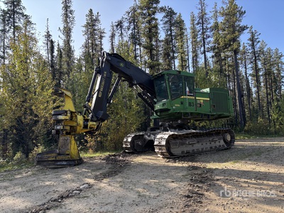 2008 John Deere 909J Leveling Track Feller Buncher