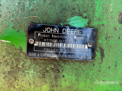 2007 John Deere 909J Leveling Track Feller Buncher