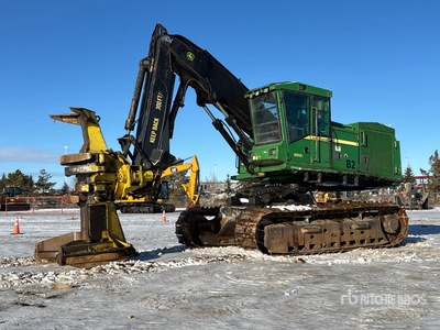 2007 John Deere 909J Leveling Track Feller Buncher