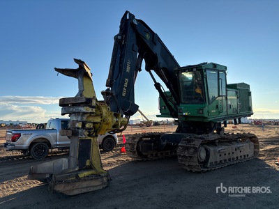 2007 John Deere 909J Leveling Track Feller Buncher