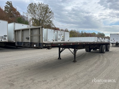 2002 Fontaine FTW68 48 ft T/A Flatbed Trailer