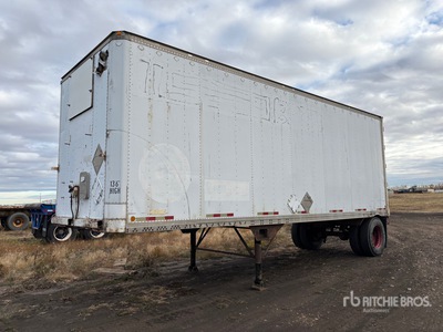1987 Comet 28 ft x 102 in S/A Van Trailer
